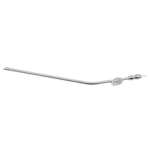Merz suction tube 8" 12 French angled shaft straight atraumatic tip working length 125mm – surgivalley (015210942)