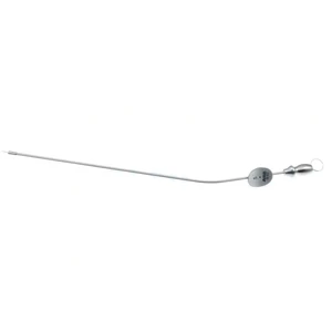 Merz suction tube 8" 5 French angled shaft straight atraumatic tip working length 125mm – surgivalley (015210940)