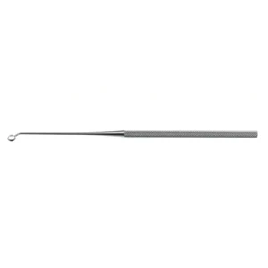 Ray pituitary curette 7 1/2" angled vertical 45º 5.0mm diameter round handle – surgivalley (008060155)