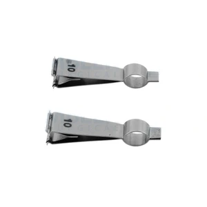 Aproximador tubárico microquirúrgico pinzas simples mandíbulas rectas para diámetro de trompa de Falopio 5,0 mm, se vende como par – surgivalley (004090024)