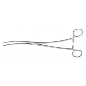 Bozeman Uterine Dressing Forceps Curved 10" – surgivalley (001090098)