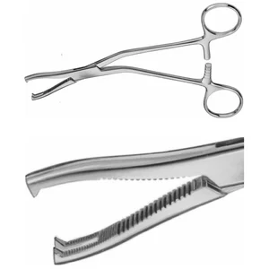 Dingman Forceps 7 1/2" Slot In Jaws Orthopedic Veterinary Forceps – surgivalley (007020001)