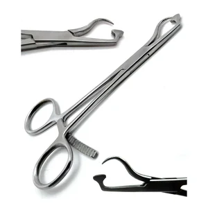 Plate Bone Holding Forceps 5" With Footplate Orthopedic Instrument – surgivalley (001020012)