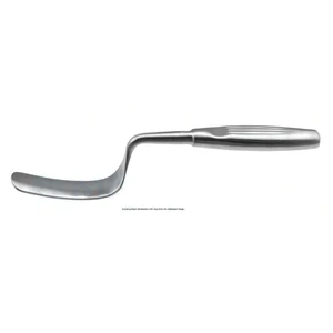 Breisky vaginal retractor 15" 160.0mm long x 45.0mm wide blade round handle – surgivalley (005090044)