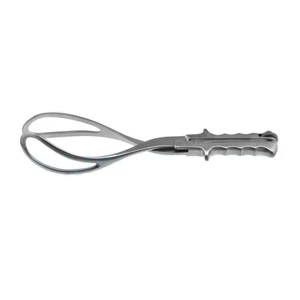 Pinzas obstétricas Elliot 12 1/2" modelo corto hojas fenestradas, mango de agarre – surgivalley (001090093)