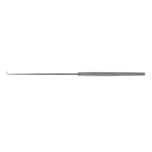 Emmet tenaculum hook 8 3/4" style #1 1 sharp prong flat handle – surgivalley (005090018)