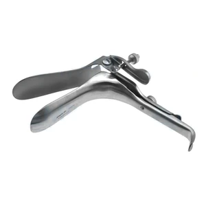 Graves vaginal speculum medium angled 90º 4"long x 1 5/16"wide open side blades – surgivalley (010090038)