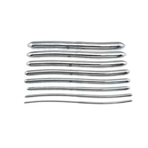 Hegar uterine dilator 8" double-ended set of 8 includes size 3.0mm/4.0mm to 17.0mm/18.0mm – surgivalley (090090014)
