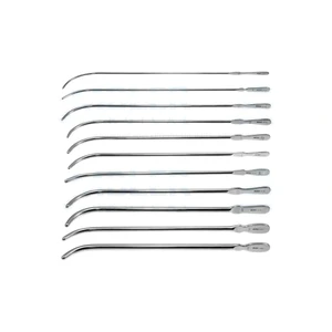 Van-Buren urethral sound 11" curved set of 12 includes size 8 French to 30 French – surgivalley (090090018)