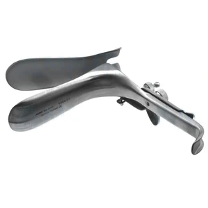 Weisman-Graves vaginal speculum medium 4"long x 1 1/2"wide blades left side open – surgivalley (010090054)