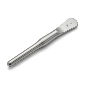DEXTENZA® (dexamethasone ophthalmic insert) dilator 5 1/2" double-ended, one needle-sharp tip and one middle-sharp tip round handle titanium – surgivalley (018040019)