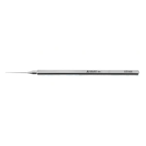 Azar lens manipulating hook 4 3/4" straight shaft 0.2mm tip flat handle – surgivalley (005040029)