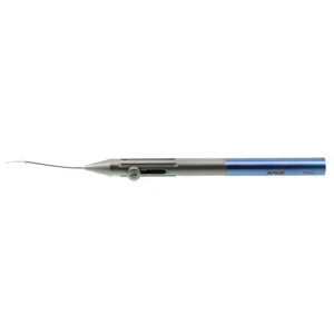 Beehler MICS pupil dilator 5 1/8" curved, three point stretching of pupil with 2 extendable fingers smaller diameter barrel for 2.5mm incisions titanium handle – surgivalley (018040022)