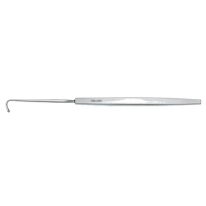 Bonn strabismus/tenotomy hook 5 3/4" curved hook flat handle – surgivalley (005212581)