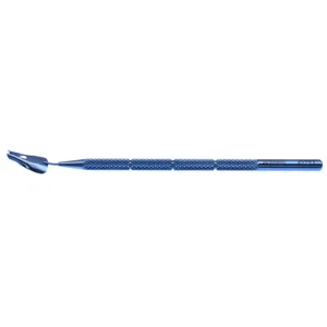 Busin DSAEK glide spatula 4 5/8" 16.0mm donor lamellar botton insertion plate round handle titanium – surgivalley (999060097)