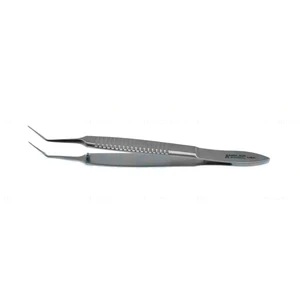 Carlson DSEK 植片镊子 3 1/4" 成角杆身 弯曲至尖端 11.0mm 精细光滑夹持尖端 尖端间距 150 微米 扁平手柄 – surgivalley (001213623)