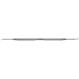 Carones LASEK spatula 5" double-ended large spatula - 30º section of a 9mm optic zone marker small spatula - 30º section of a 7.0mm optic zone marker round handle – surgivalley (999060084)