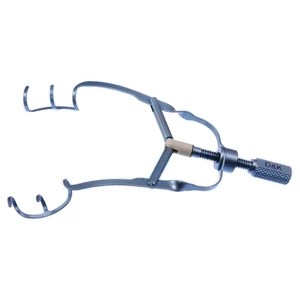 D&K Horn femtosecond laser lid speculum adult size 15.5mm open wire blades, nasal approach, adjustable thumb-screw tension titanium – surgivalley (010040139)