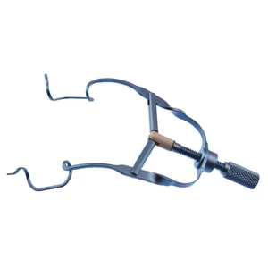 D&K lid speculum adult size, thin 13.5mm open wire blades, nasal approach, adjustable thumb-screw tension titanium – surgivalley (010040140)