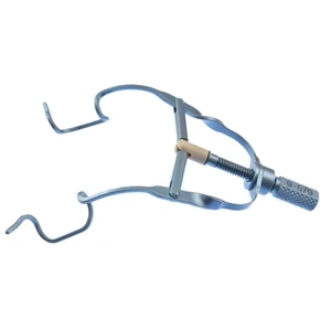 D&K Mackool lid speculum adult size 13.5mm open wire blades, nasal approach, adjustable thumb-screw tension titanium – surgivalley (010040147)