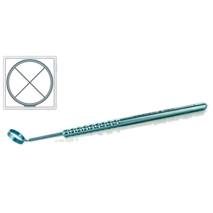 D&K ring marker 4 3/4" 11.0mm diameter ring with cross hairs round handle titanium – surgivalley (999040639)