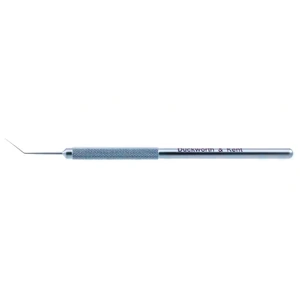 D&K Sinskey hook 5" angled shaft 10.0mm from bend to tip 0.12mm diameter tip round handle titanium – surgivalley (005040053)