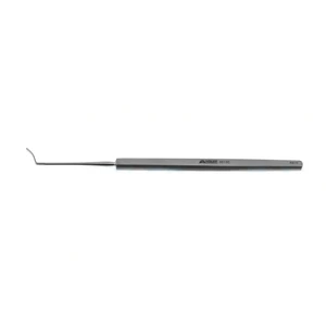 Elschnig cyclodialysis spatula 5 1/8" vaulted 1.0mm x 28.0mm blade flat handle – surgivalley (999060098)