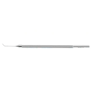 Disector DALK Fogla de 4 1/2" angulado, 5.0mm desde la curvatura hasta la punta, con punta afilada y mango redondo – surgivalley (017210122)