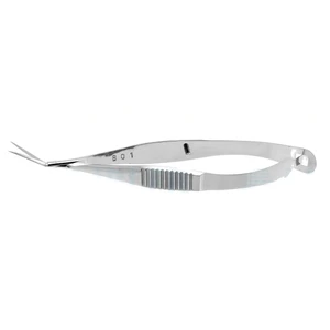 Gills-Welsh-Vannas micro scissors 3 3/8" angled 11.0mm blades sharp tips flat handle – surgivalley (002040212)