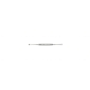 Green spatula 5 7/8" double-ended 4.0mm x 14.0mm and 5.0mm x 16.0mm ends flat handle – surgivalley (999060086)