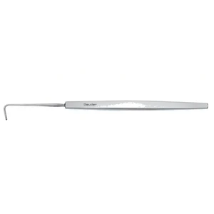 Hamburg strabismus hook 5 3/8" 10.0mm long 1.0mm diameter hook flat handle – surgivalley (005212749)
