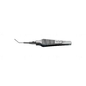 Hattenbach hybrid MICS scissors 25 gauge angled shaft straight 1.25mm blades sharp tips flat handle – surgivalley (002040279)