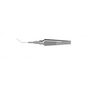 Hattenbach hybrid needle holder 3 1/2" 25 gauge angled shaft smooth jaws flat squeeze handle – surgivalley (003050187)