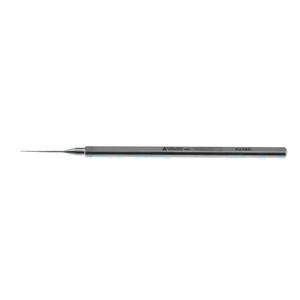 Jaffe lens manipulating hook 4 3/4" straight shaft 0.15mm diameter blunt tip flat handle – surgivalley (002040066)