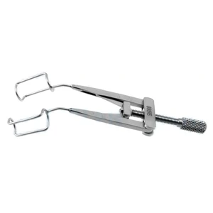 Kershner reversible lid speculum adult size, thin 14.0mm closed wire blades, nasal or temporal approach, adjustable thumb-screw tension – surgivalley (010040126)