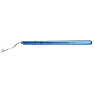 Solomon plumb-bob 3-ray pre-op corneal gravity marker 4 7/8" marks 3, 6, and 9 o'clock cardinal positions, Thornton titanium handle – surgivalley (999040708)