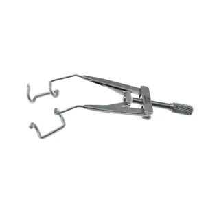 Modi femtosecond speculum, open K-wire blades with silicon tubing, nasal approach, adjustable thumb-screw tension – surgivalley (010040125)