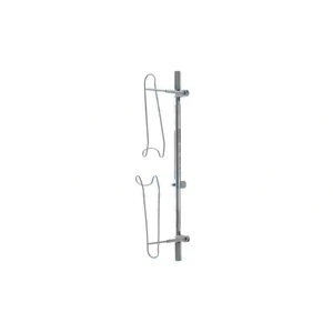 Schott lid speculum 5 1/2" adult size 16.0mm closed wire blades, nasal approach, rotatable adjustment for control of blade elevation – surgivalley (010040138)