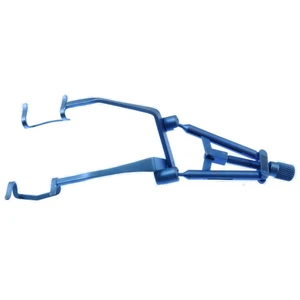 Seibel 3D speculum 3 3/4" adult size 16.0mm open wire blades, nasal approach, ball joint actuating arms, adjustable thumb-screw tension titanium – surgivalley (010040162)