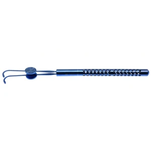 Wright double hook 5 1/2" 11.5mm long angled round handle titanium – surgivalley (005212374)