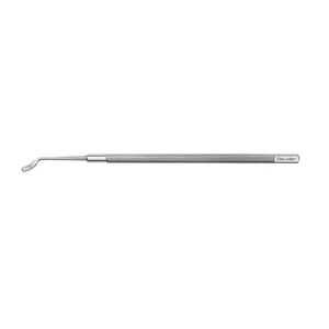 Zirm LASIK corneal protector spatula 4 3/4" vaulted 7.0mm x 2.5mm blade round handle – surgivalley (999060103)