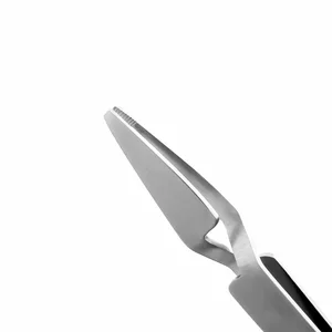 Pinça Reta Porta-Braquete para Manuseio de Braquetes Odontológicos – surgivalley (044010017)