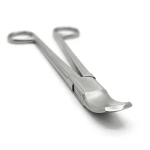 osteotome 14 3/4" curved 9.5mm wide lightweight round handle – surgivalley (012060008)