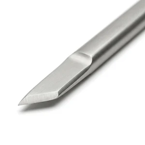 osteotome 14 3/4" straight 9.5mm wide lightweight round handle – surgivalley (012060010)