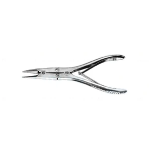 Boehler Knochenstanze 5 3/4" feine gebogene Backen, Federgriff – surgivalley (001212081)