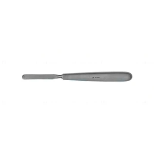 Bone raspatory 7" slightly curved sharp 8.0mm wide blade flat handle – surgivalley (999020316)