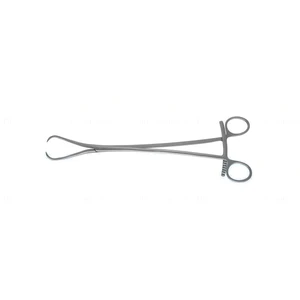 Knochenrepositionszange 12" gebogene Branchen, Ringgriff mit Doppelratsche – surgivalley (001212101)