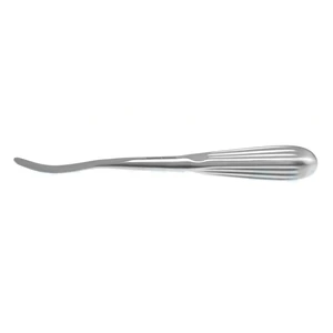 Crego periosteal elevator 8" slightly curved blunt 7.0mm wide blade, brun handle – surgivalley (002211717)