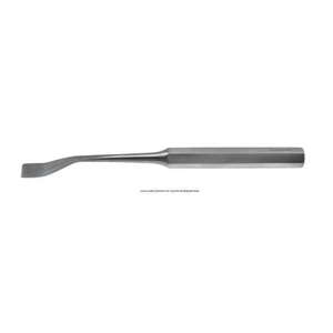 Hibbs gouge 9 1/2" gooseneck 25.0mm wide blade, hollow hexagonal handle – surgivalley (022020036)