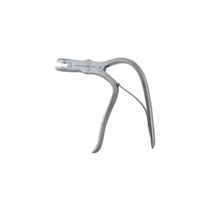 Ortho rongeur 10" double-action straight jaws 7.0mm bite angled squeeze handle – surgivalley (011211474)